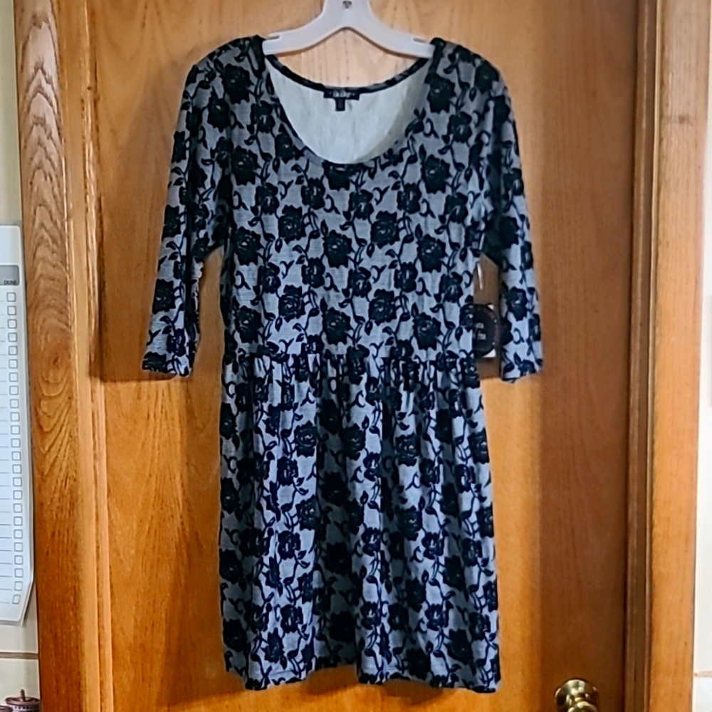 Black Rose Dress